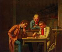 George Caleb Bingham - The Checker Players